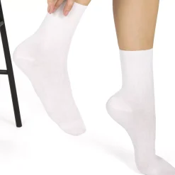 Chaussettes Fines Côtes Bio Coton