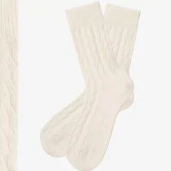 Chaussettes Motif Torsade
